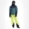 Kilpi, Teddy-M Ski Jacket Men Dark Green -Ski Online Store kilpi teddy m aa jas gevoerd heren dark groen 22kilpi139v1 BI 01