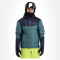 Kilpi, Teddy-M Ski Jacket Men Dark Green -Ski Online Store kilpi teddy m aa jas gevoerd heren dark groen 22kilpi139v1 BI 02