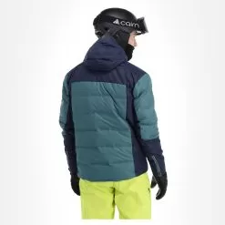 Kilpi, Teddy-M Ski Jacket Men Dark Green -Ski Online Store kilpi teddy m aa jas gevoerd heren dark groen 22kilpi139v1 BI 03