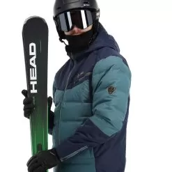 Kilpi, Teddy-M Ski Jacket Men Dark Green -Ski Online Store kilpi teddy m aa jas gevoerd heren dark groen 22kilpi139v1 BI 05