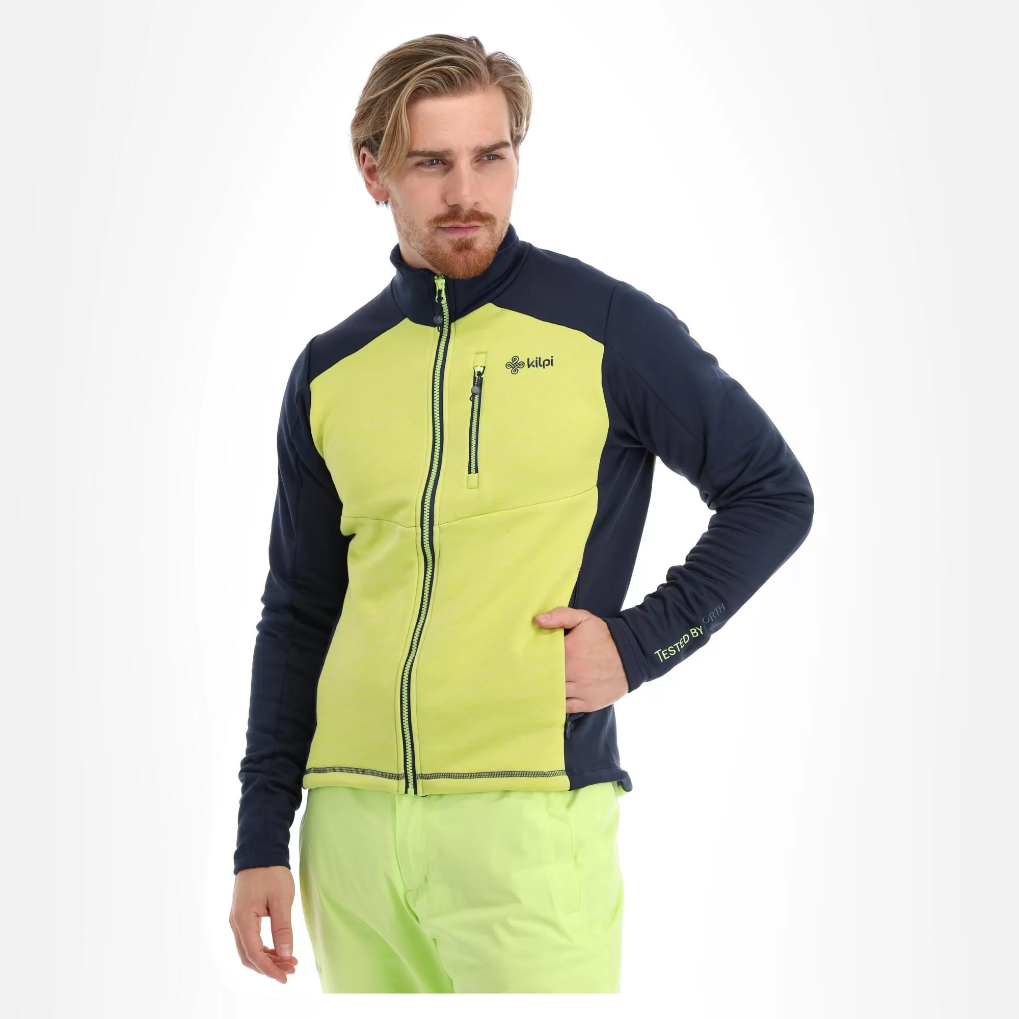 Kilpi, Tomms-M Jacket Men Lime Green 6 Kilpi, Tomms-M Jacket Men Lime Green - Image 4