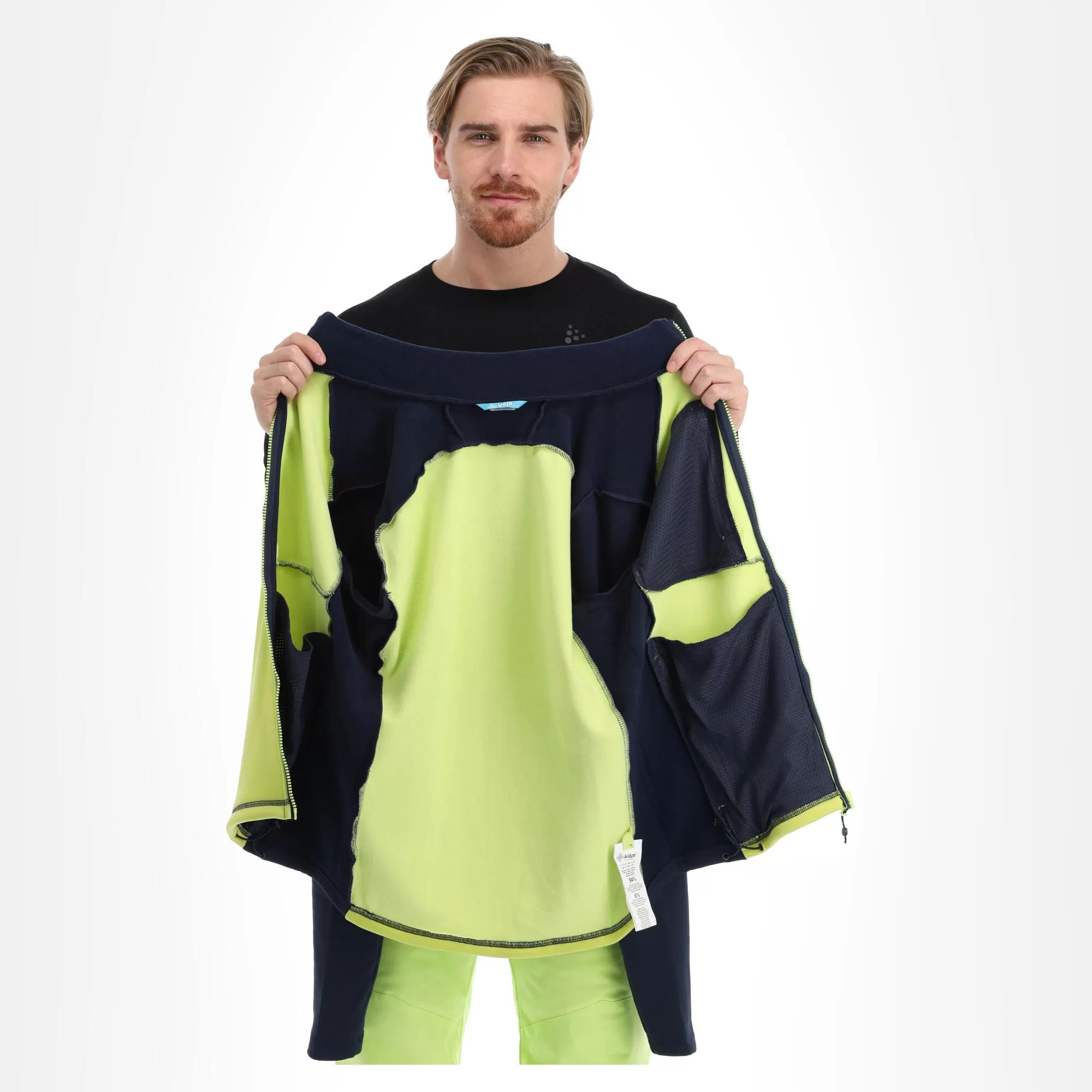 Kilpi, Tomms-M Jacket Men Lime Green 7 Kilpi, Tomms-M Jacket Men Lime Green - Image 5
