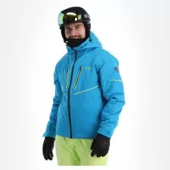 Kilpi, Tonn-M Ski Jacket Plus Size Men Blue -Ski Online Store kilpi tonn m aa jas gevoerd plus size heren blauw 22kilpi159v2 BI 04