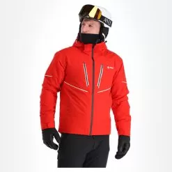 Kilpi, Tonn-M Ski Jacket Plus Size Men Red -Ski Online Store kilpi tonn m aa jas gevoerd plus size heren rood 22kilpi159v1 BI 04