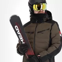 Luhta, Aakenustunturi Ski Jacket Men Dark Olive Green -Ski Online Store luhta aakenustunturi aa jas gevoerd heren dark olive groen 22luhta136v2 BI 05