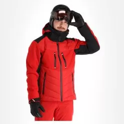 Luhta, Ahvennus Ski Jacket Men Cranberry Red -Ski Online Store luhta ahvennus aa jas gevoerd heren cranberry rood 22luhta131v2 BI 02