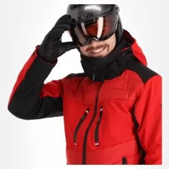 Luhta, Ahvennus Ski Jacket Men Cranberry Red -Ski Online Store luhta ahvennus aa jas gevoerd heren cranberry rood 22luhta131v2 BI 05