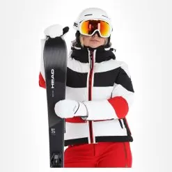 Luhta, Hallela Ski Jacket Women Optic White -Ski Online Store luhta hallela aa jas gevoerd dames optic wit 22luhta120v4 BI 05