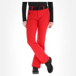 Luhta, Joentaus Softshell Ski Pants Women Cranberry Red -Ski Online Store luhta joentaus bc skibroek softshell dames cranberry rood 22luhta147v1 BI 04