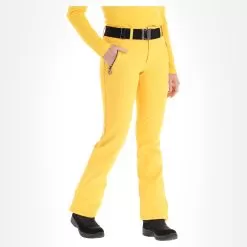 Luhta, Joentaus Softshell Ski Pants Women Yellow -Ski Online Store luhta joentaus bc skibroek softshell dames geel 22luhta147v7 BI 04