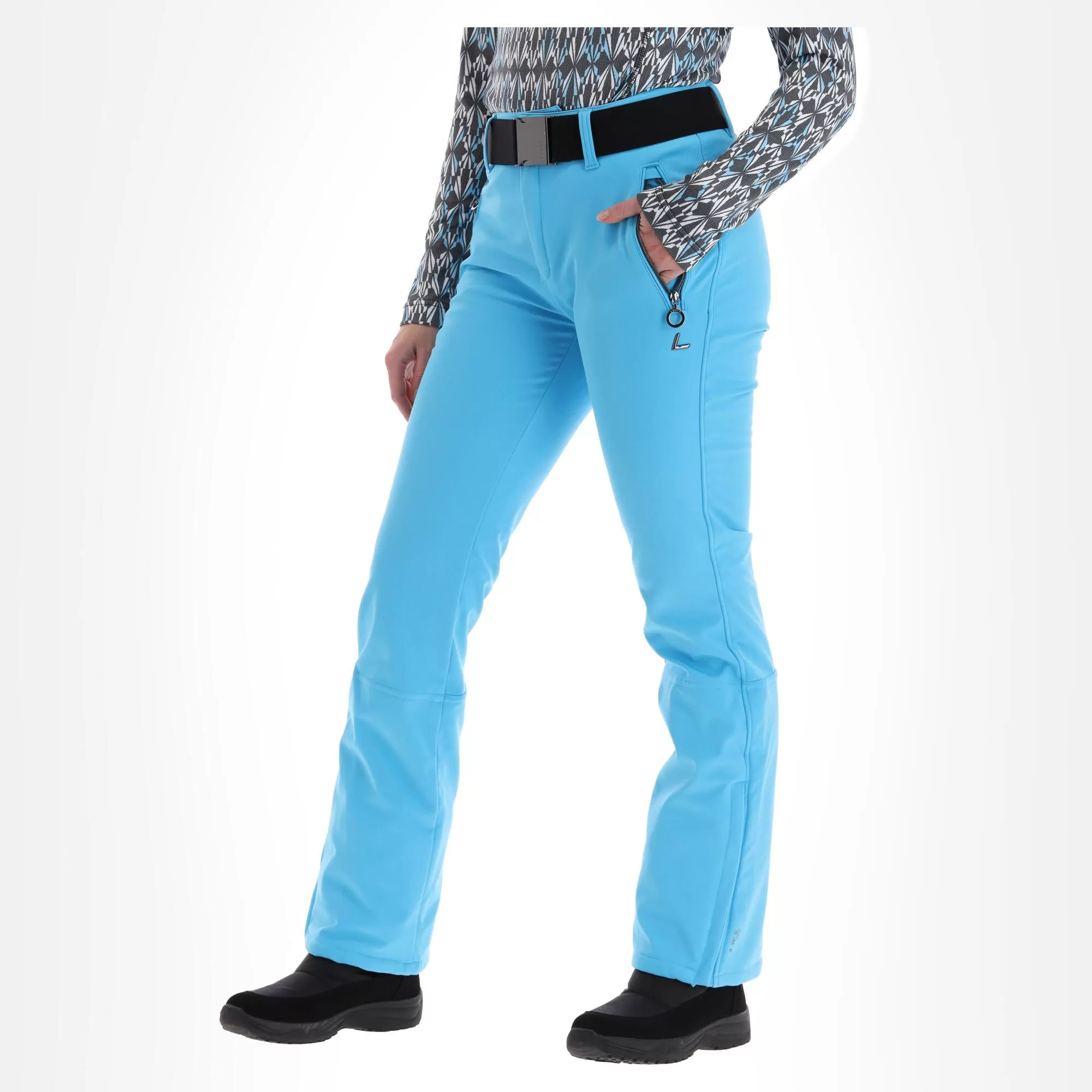 Luhta, Joentaus Softshell Ski Pants Women Sky Blue 4 Luhta, Joentaus Softshell Ski Pants Women Sky Blue - Image 2