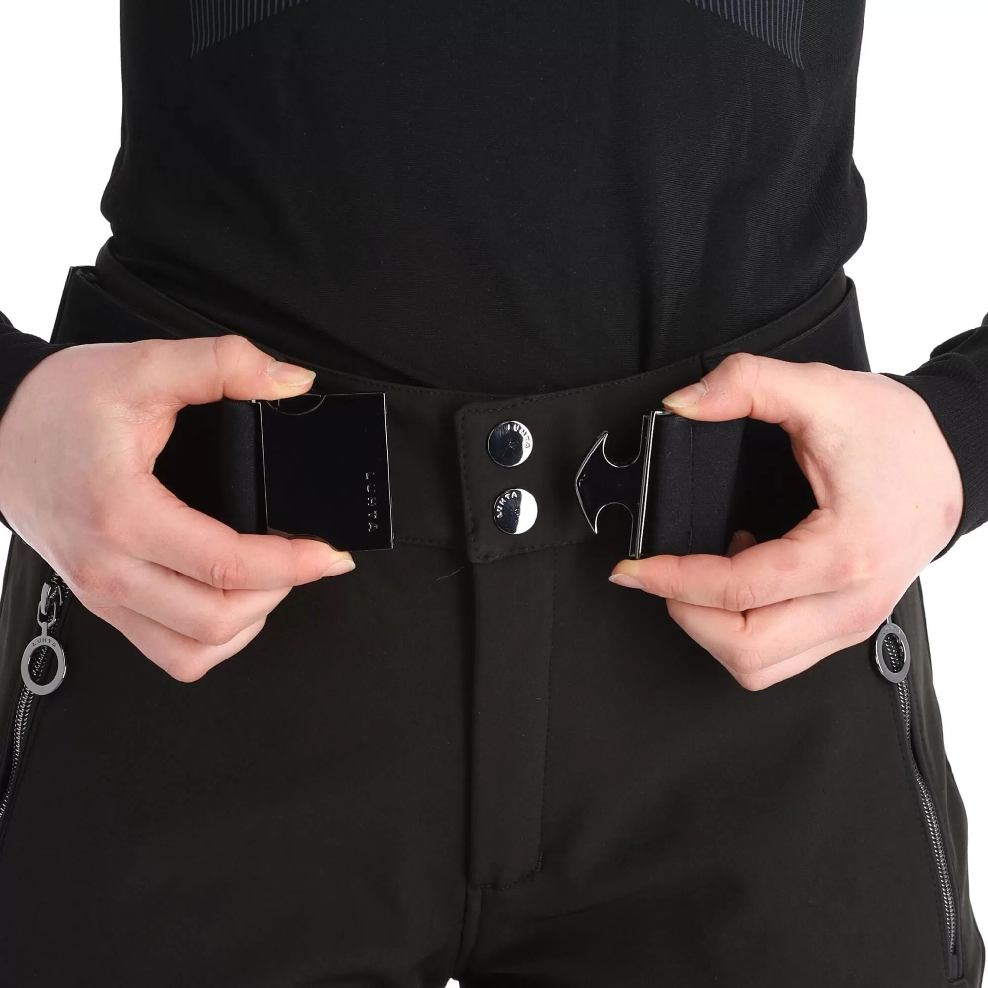 Luhta, Joentaus C Softshell Ski Pants Short Model Women Black 7 Luhta, Joentaus C Softshell Ski Pants Short Model Women Black - Image 5