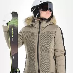 Luhta, Kaavi Ski Jacket Women Beige 11 Luhta, Kaavi Ski Jacket Women Beige -Ski Online Store luhta kaavi aa jas gevoerd dames beige 22luhta124v2 BI 05
