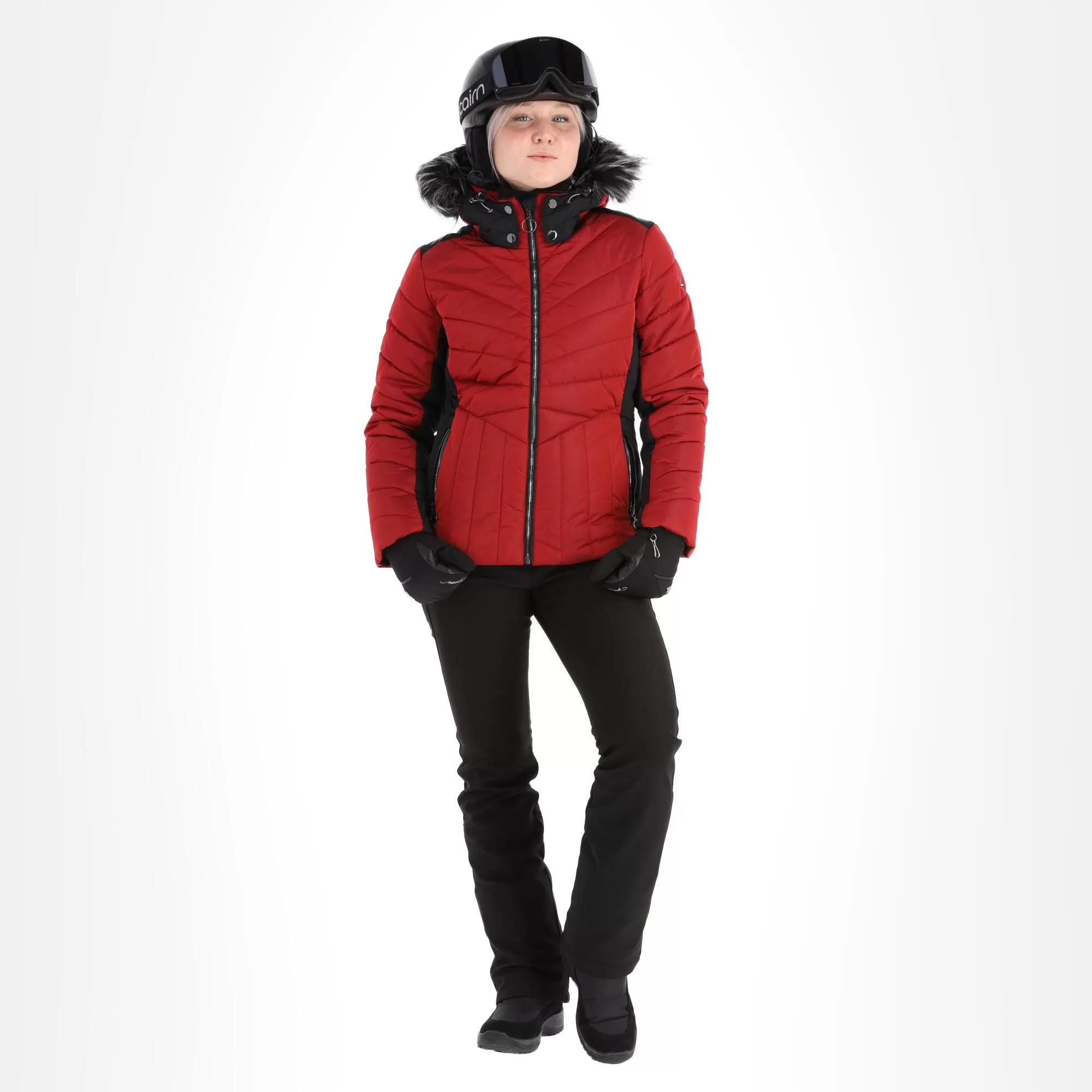 Luhta, Katinen Ski Jacket Women Cranberry Red 3 Luhta, Katinen Ski Jacket Women Cranberry Red
