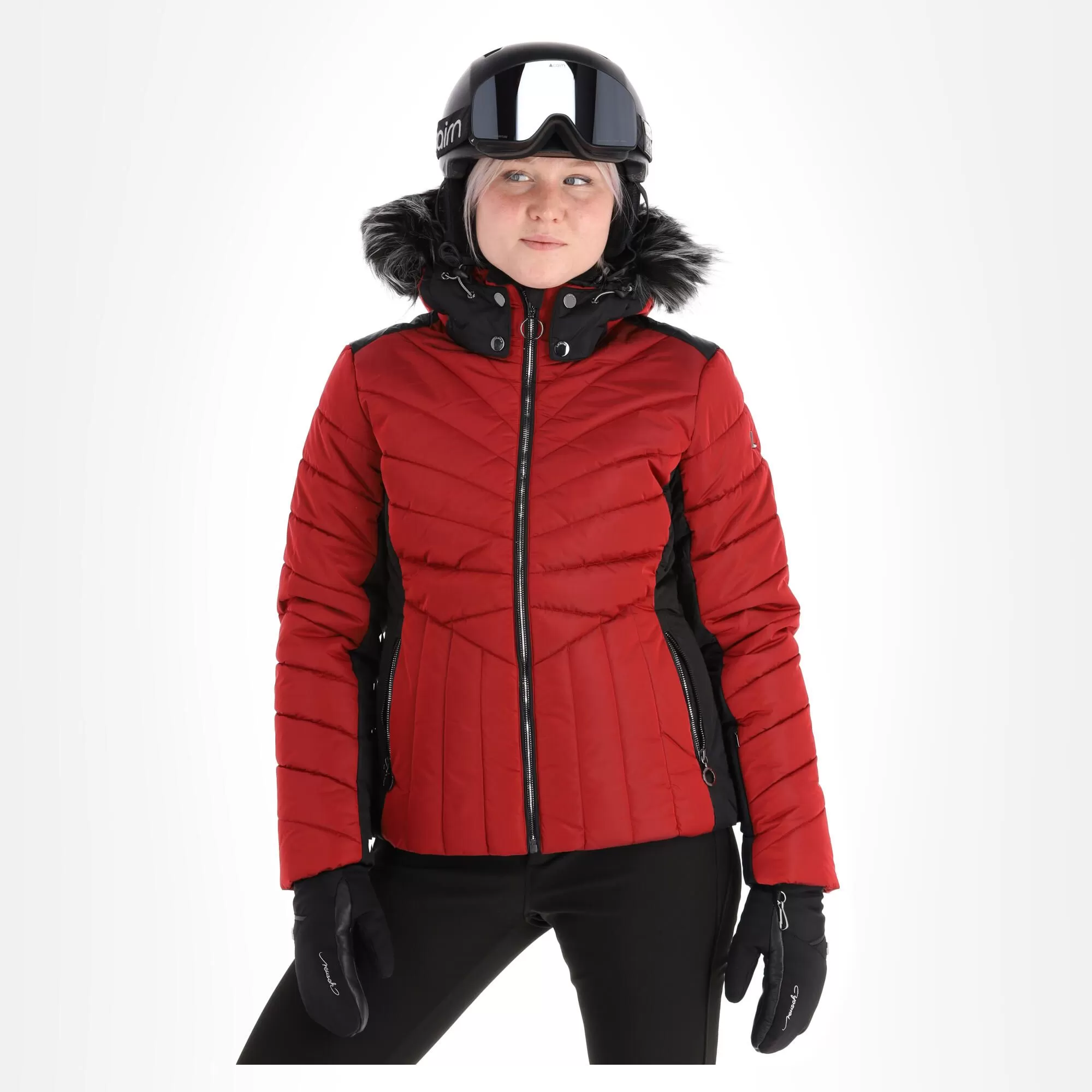 Luhta, Katinen Ski Jacket Women Cranberry Red 4 Luhta, Katinen Ski Jacket Women Cranberry Red - Image 2