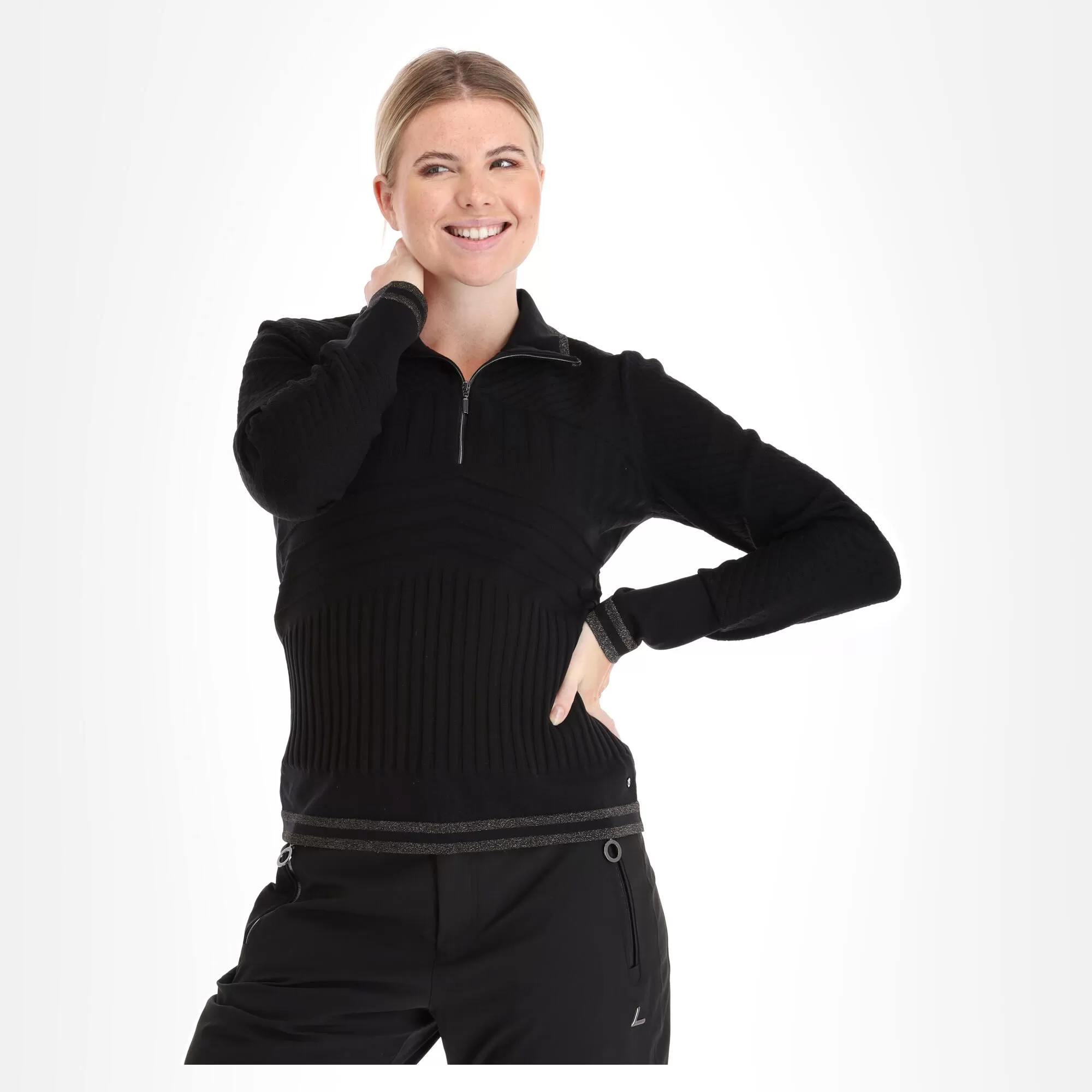 Luhta, Kierinki Pullover Women Black 4 Luhta, Kierinki Pullover Women Black - Image 2