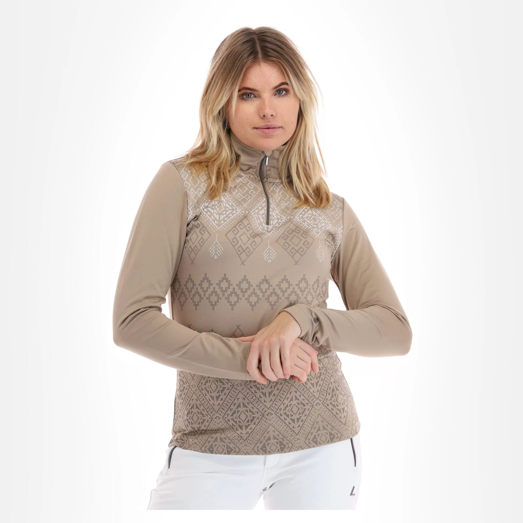 Luhta, Kitinen Pullover Women Beige 6 Luhta, Kitinen Pullover Women Beige - Image 4