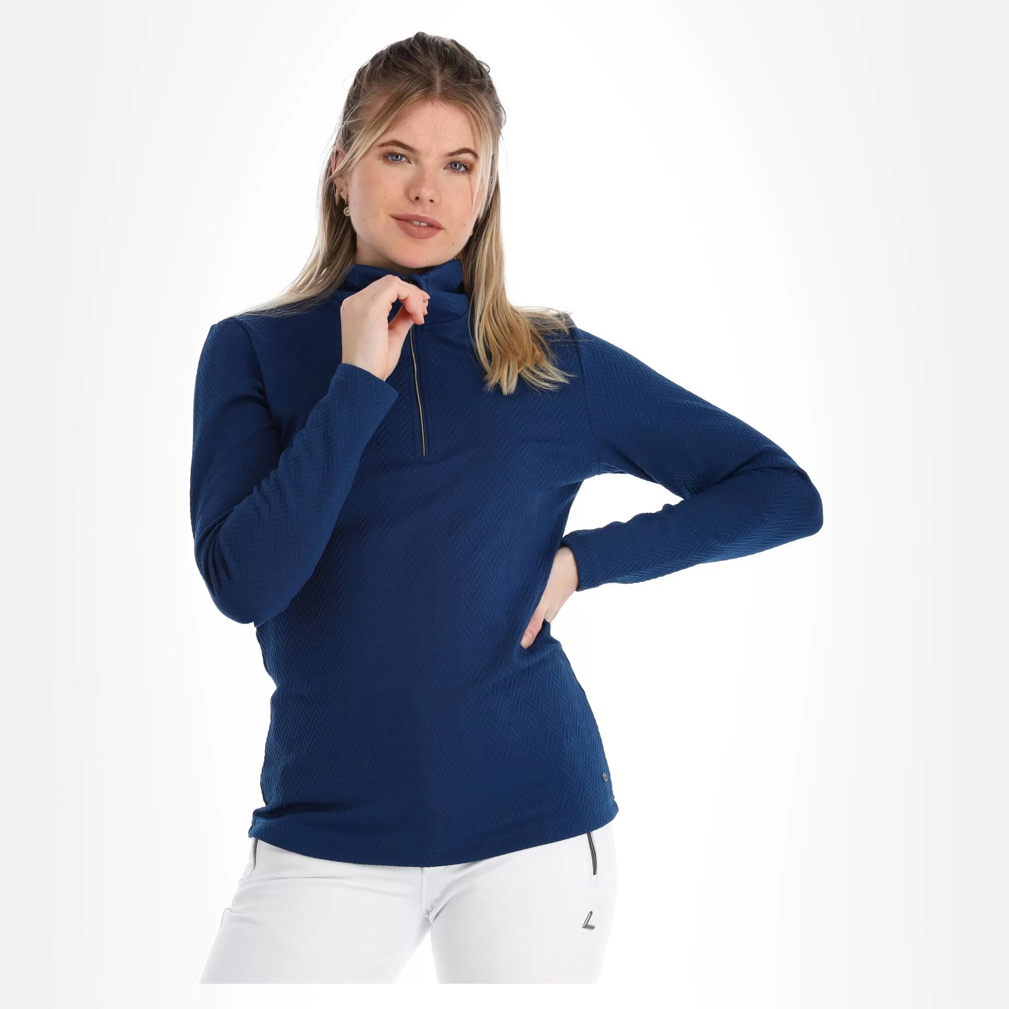 Luhta, Koutela Pullover Women Ultramarine Blue 6 Luhta, Koutela Pullover Women Ultramarine Blue - Image 4