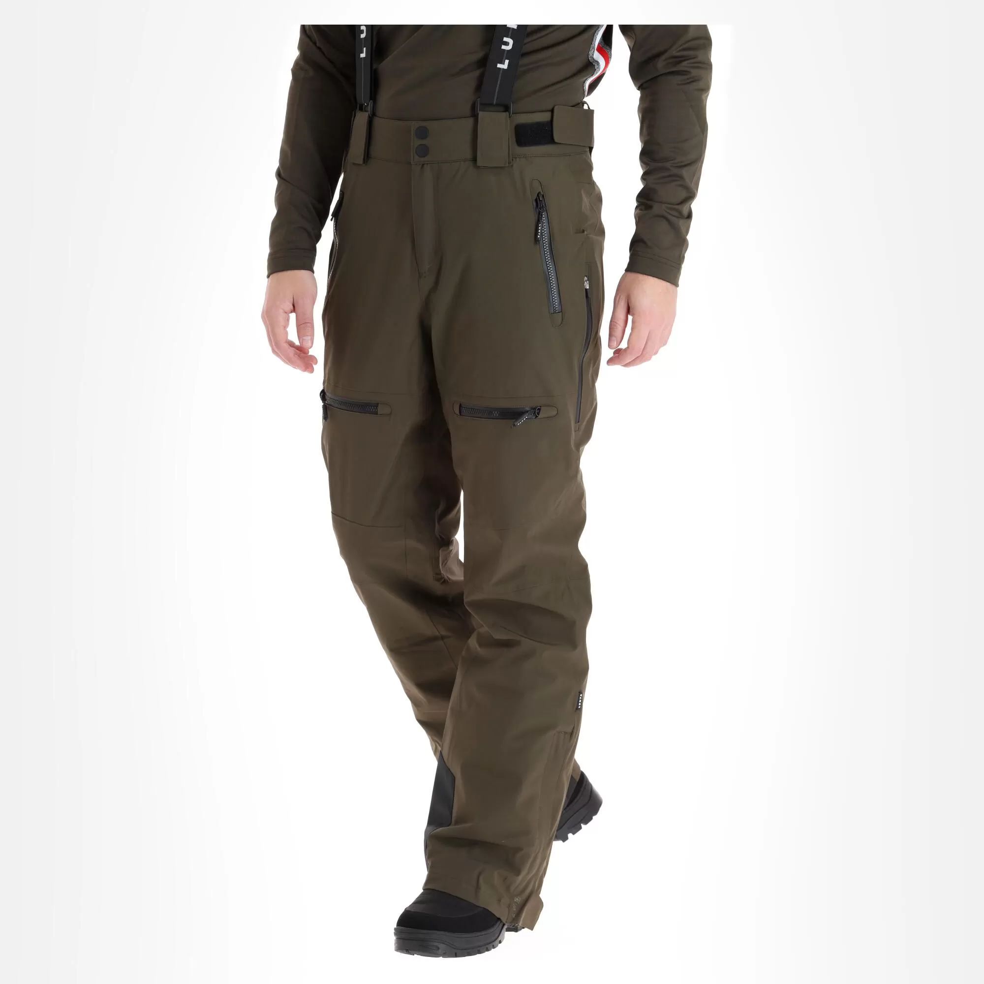 Luhta, Kovero Ski Pants Men Dark Olive Green 6 Luhta, Kovero Ski Pants Men Dark Olive Green - Image 4