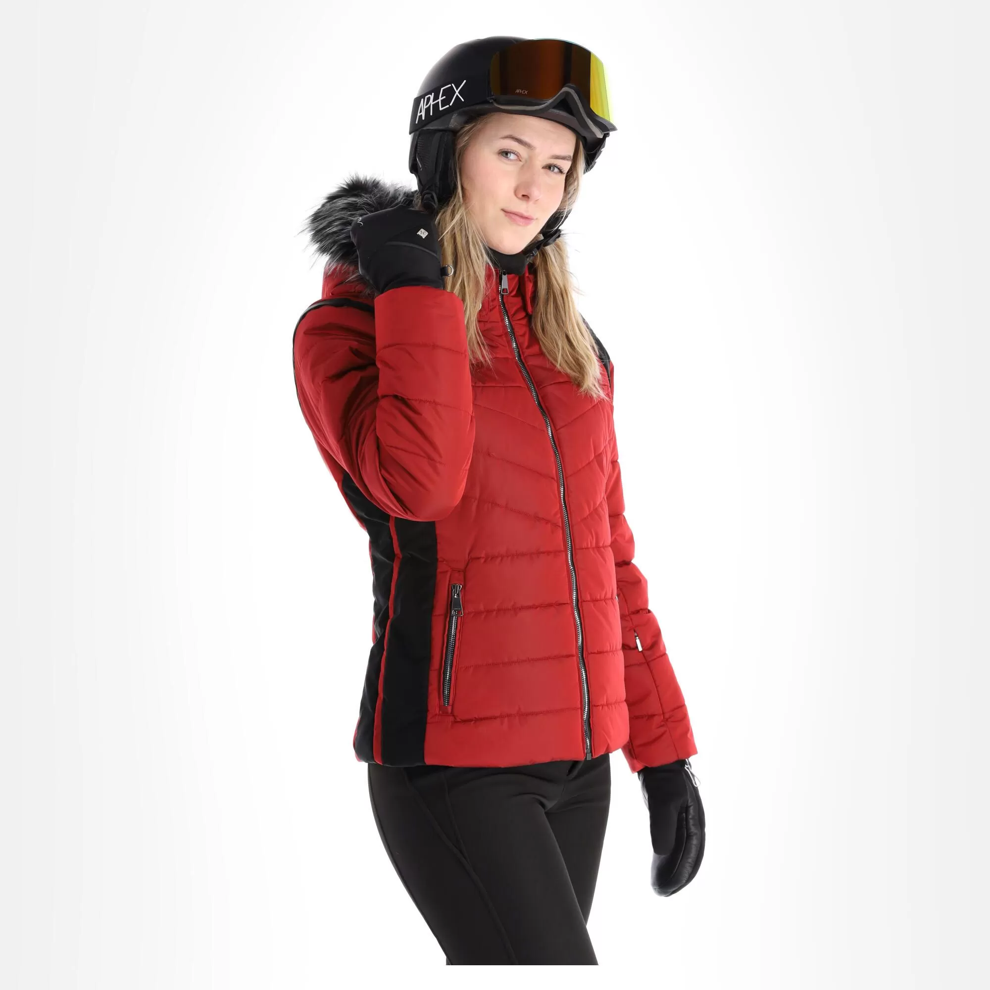 Luhta, Lainiotunturi Ski Jacket Women CRANBERRY Red 6 Luhta, Lainiotunturi Ski Jacket Women CRANBERRY Red - Image 4