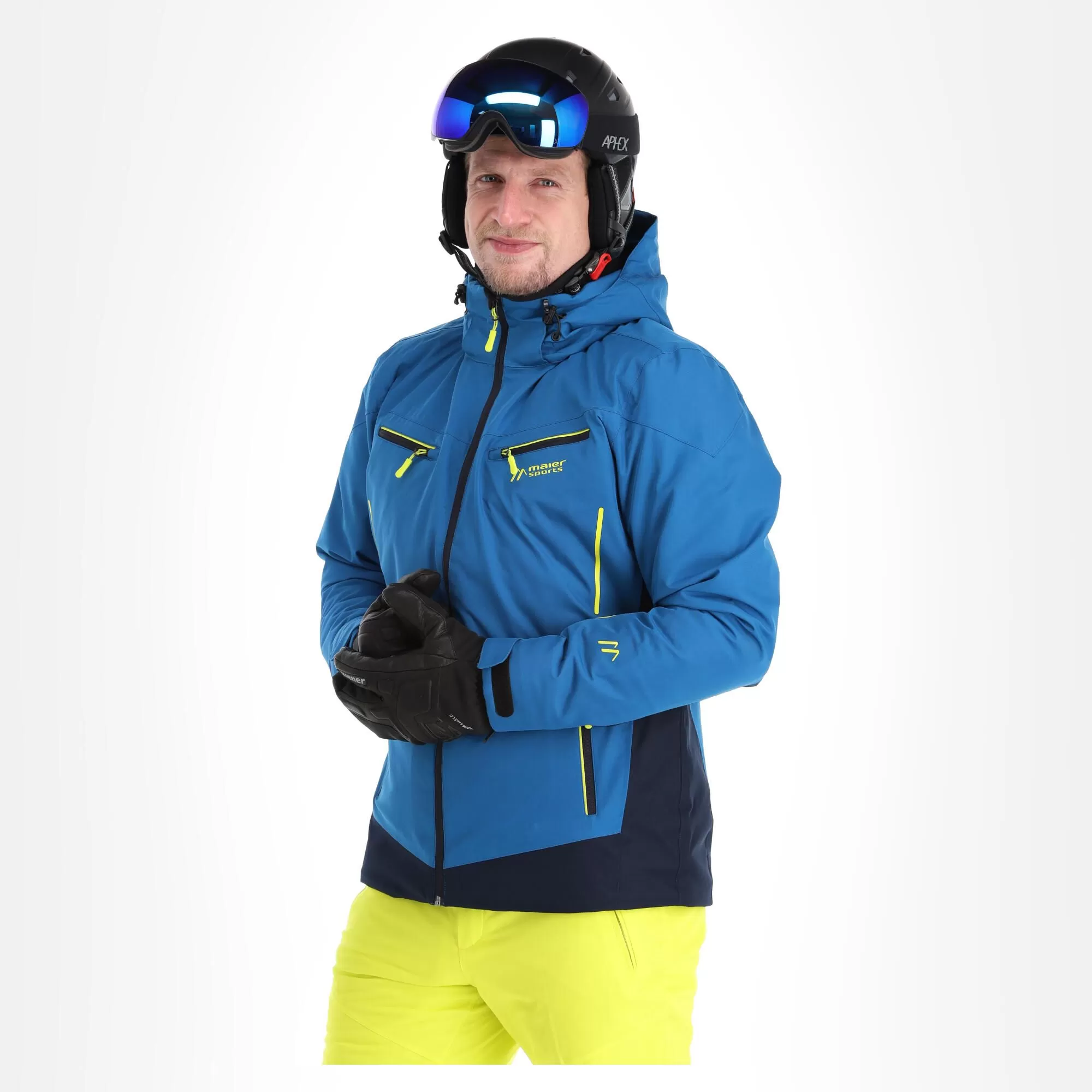 Maier Sports, Nikolai Ski Jacket Men Mary Poppins Blue 6 Maier Sports, Nikolai Ski Jacket Men Mary Poppins Blue - Image 4