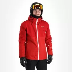 Maier Sports, Timo Ski Jacket Men Chili Pepper Red -Ski Online Store maier sports timo aa jas gevoerd heren chili pepper rood 22maier203v3 BI 04
