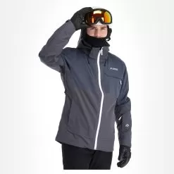 Maier Sports, Timo Ski Jacket Men Graphite Grey 10 Maier Sports, Timo Ski Jacket Men Graphite Grey -Ski Online Store maier sports timo aa jas gevoerd heren graphite grijs 22maier203v1 BI 04