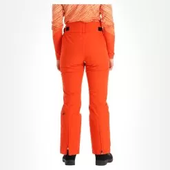 Maier Sports, Vroni Slim Ski Pants Short Model Women Siren Red -Ski Online Store maier sports vroni slim ba skibroek gevoerd short model dames 22maier207v2 BI 03