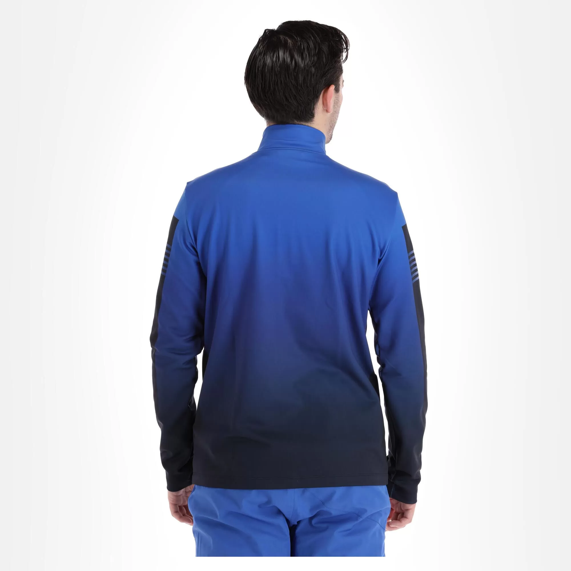 Maier Sports, Yakori Pullover Men Print Blue 5 Maier Sports, Yakori Pullover Men Print Blue - Image 3