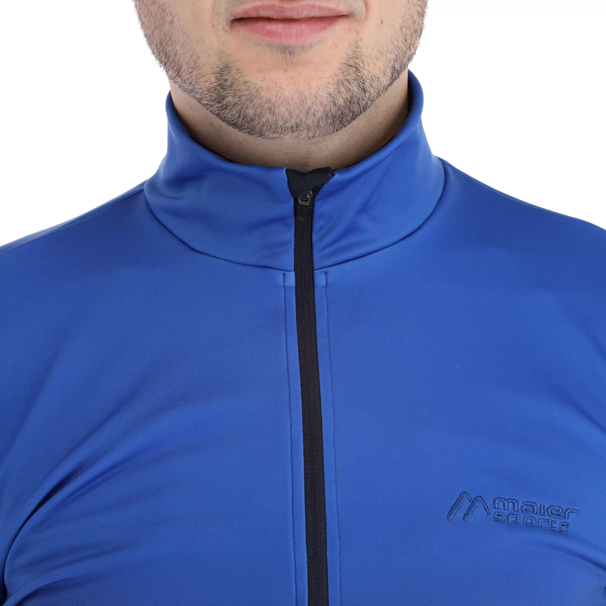 Maier Sports, Yakori Pullover Men Print Blue 7 Maier Sports, Yakori Pullover Men Print Blue - Image 5