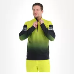 Maier Sports, Yakori Pullover Men Print Blue, Green 10 Maier Sports, Yakori Pullover Men Print Blue, Green -Ski Online Store maier sports yakori ga ski pully heren print blauw groen 22maier106v2 BI 04