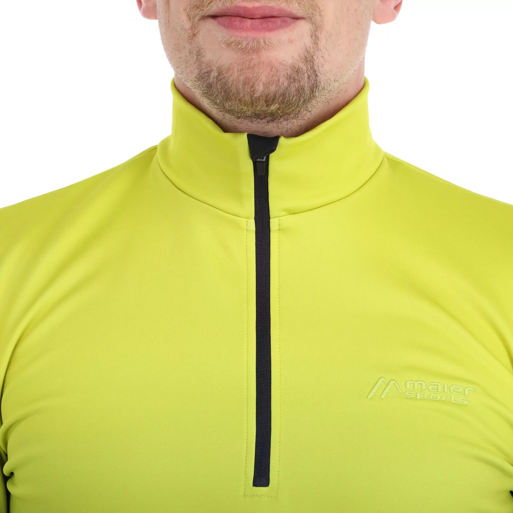 Maier Sports, Yakori Pullover Men Print Blue, Green 7 Maier Sports, Yakori Pullover Men Print Blue, Green - Image 5