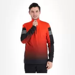 Maier Sports, Yakori Pullover Men Print Black, Red 10 Maier Sports, Yakori Pullover Men Print Black, Red -Ski Online Store maier sports yakori ga ski pully heren print rood zwart 22maier106v3 BI 04