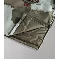 Napapijri, Rainforest Aop 1 (2022/2023) Winter Anorak Kids Print Camo Green -Ski Online Store na4gn2fba alt6 1