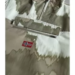 Napapijri, Rainforest Aop 1 (2022/2023) Winter Anorak Kids Print Camo Green -Ski Online Store na4gn2fba alt8 1