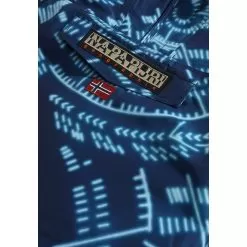 Napapijri, Rainforest Aop 1 (2022/2023) Winter Anorak Kids Matrix Black -Ski Online Store na4gn2fbc alt4