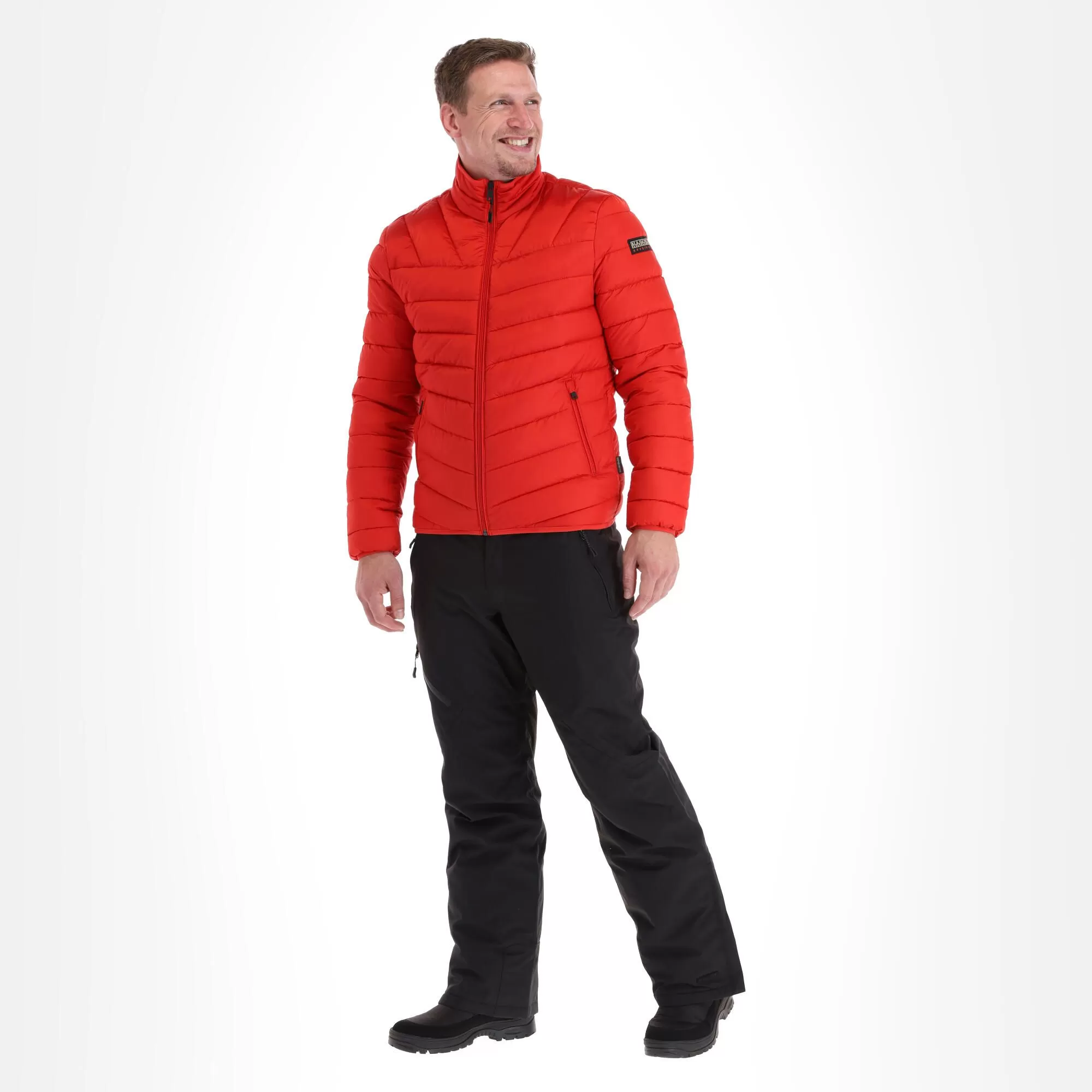 Napapijri, Aerons S 3 (2022/2023) Down Jacket Men Poppy Red 3 Napapijri, Aerons S 3 (2022/2023) Down Jacket Men Poppy Red