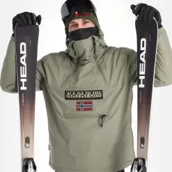 Napapijri, Northfarer 2.0 Winter (2022/2023) Winter Anorak Men Lichen Green -Ski Online Store napapijri northfarer 2 0 winter 2022 2023 af anorak heren lichen 22napap120v2 BI 05
