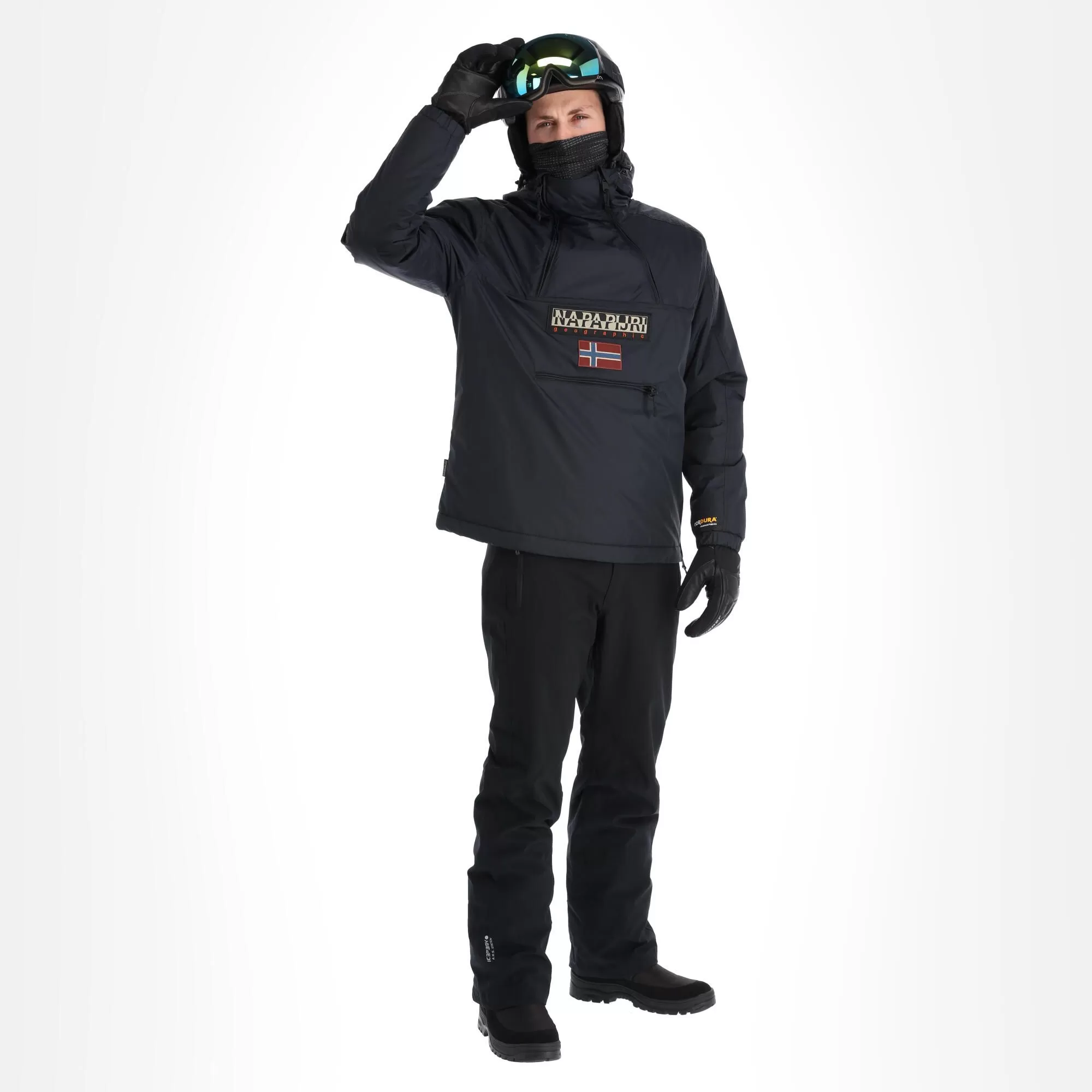 Napapijri, Northfarer 2.0 Winter (2022/2023) Winter Anorak Men Black 3 Napapijri, Northfarer 2.0 Winter (2022/2023) Winter Anorak Men Black