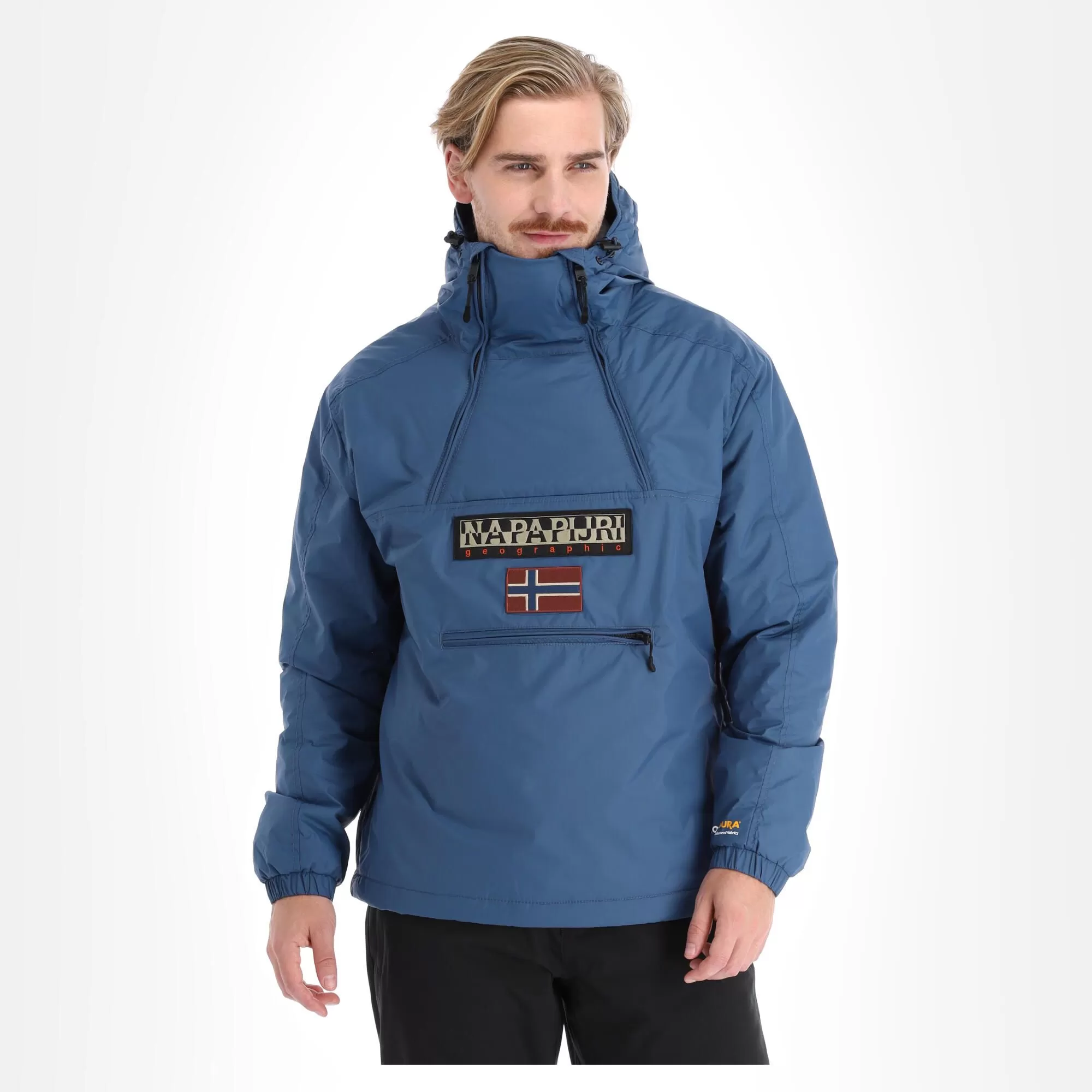 Napapijri, Northfarer 2.0 Winter (2022/2023) Winter Anorak Men Ensign Blue 4 Napapijri, Northfarer 2.0 Winter (2022/2023) Winter Anorak Men Ensign Blue - Image 2