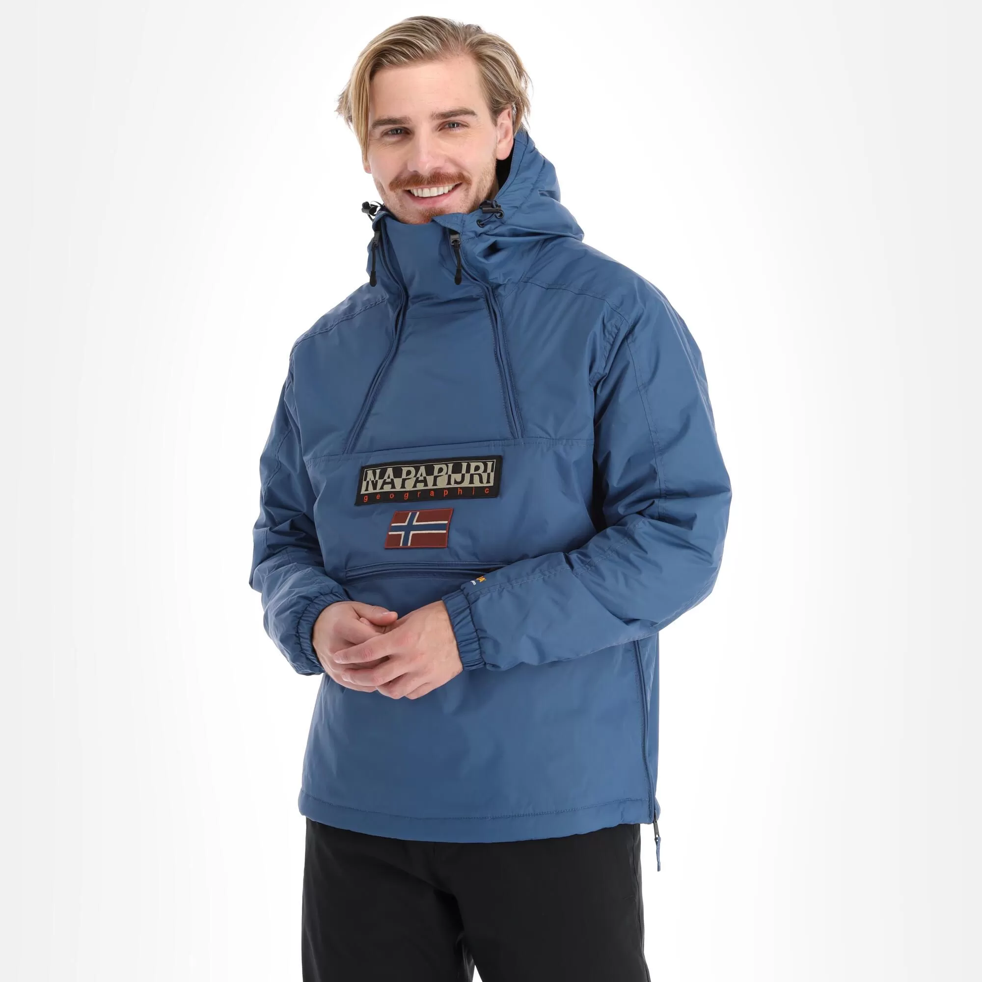Napapijri, Northfarer 2.0 Winter (2022/2023) Winter Anorak Men Ensign Blue 7 Napapijri, Northfarer 2.0 Winter (2022/2023) Winter Anorak Men Ensign Blue - Image 5
