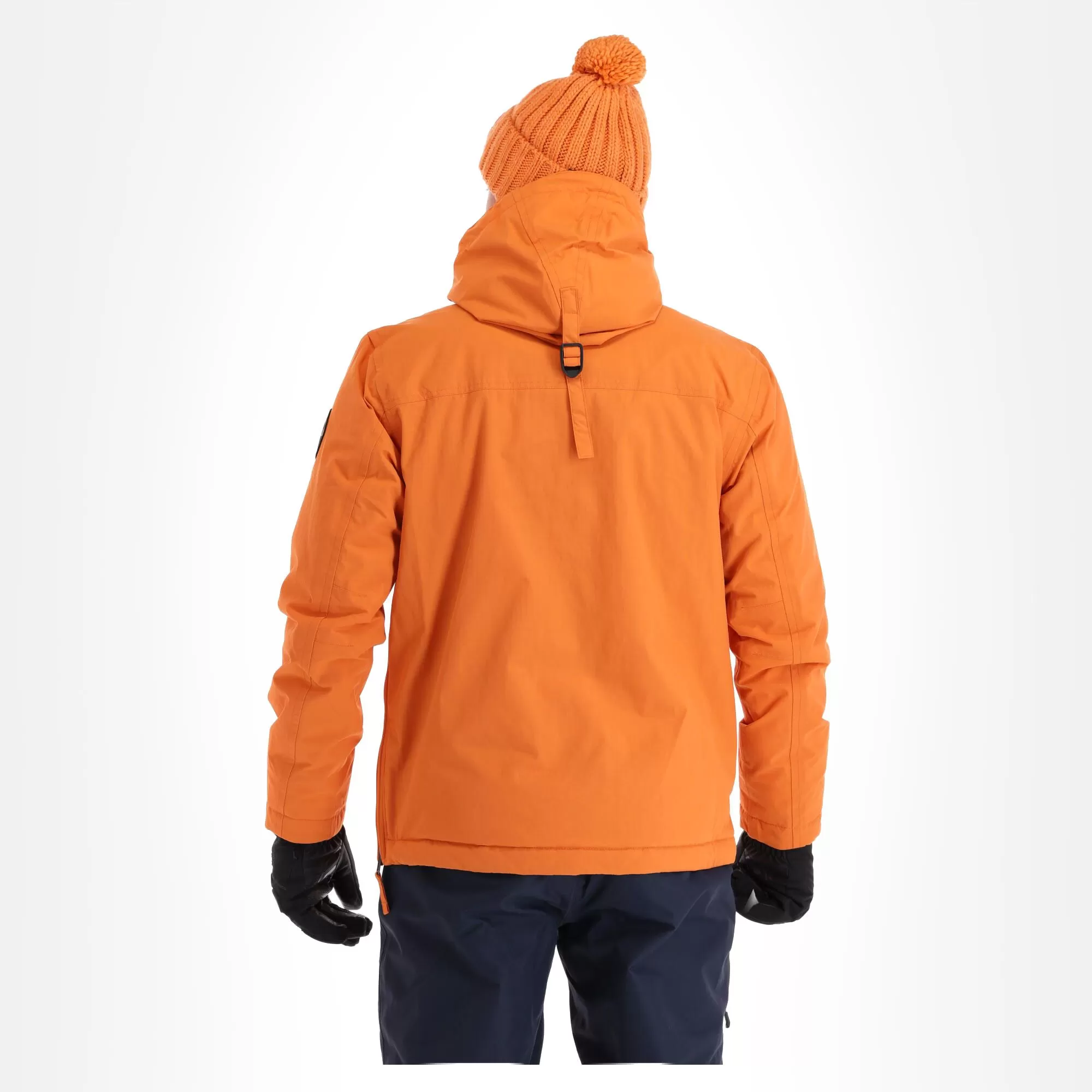Napapijri, Rainforest Pocket 2 (2022/2023) Winter Anorak Men Butternut Orange 5 Napapijri, Rainforest Pocket 2 (2022/2023) Winter Anorak Men Butternut Orange - Image 3