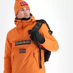 Napapijri, Rainforest Pocket 2 (2022/2023) Winter Anorak Men Butternut Orange 11 Napapijri, Rainforest Pocket 2 (2022/2023) Winter Anorak Men Butternut Orange -Ski Online Store napapijri rainforest pocket 2 af anorak heren butternut oranje 22napap112v4 BI 05