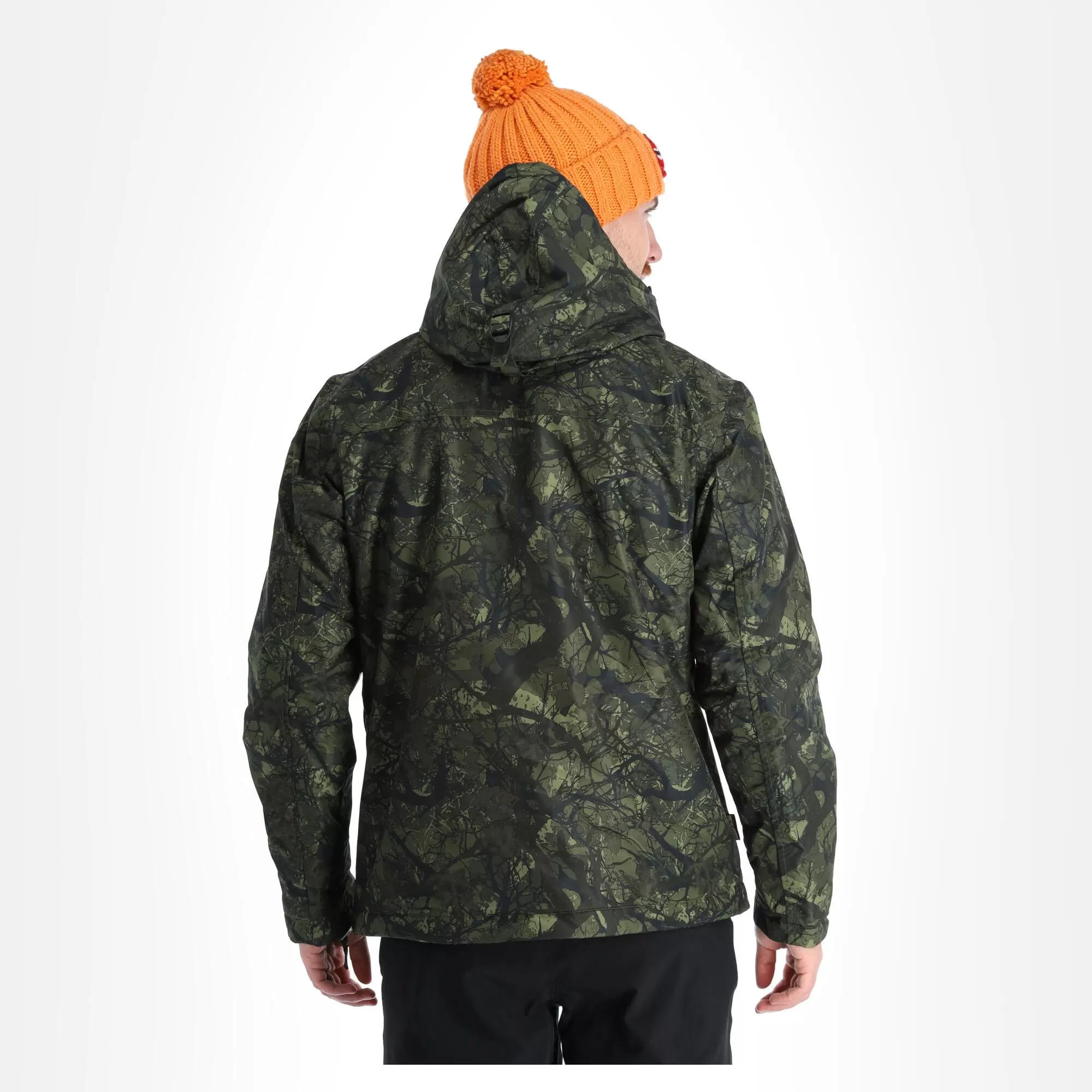 Napapijri, Rainforest Pocket Prt 2 (2022/2023) Winter Anorak Men Camo Green 5 Napapijri, Rainforest Pocket Prt 2 (2022/2023) Winter Anorak Men Camo Green - Image 3
