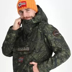 Napapijri, Rainforest Pocket Prt 2 (2022/2023) Winter Anorak Men Camo Green 11 Napapijri, Rainforest Pocket Prt 2 (2022/2023) Winter Anorak Men Camo Green -Ski Online Store napapijri rainforest pocket prt 2 2022 2023 af anorak heren camo 22napap113v1 BI 05