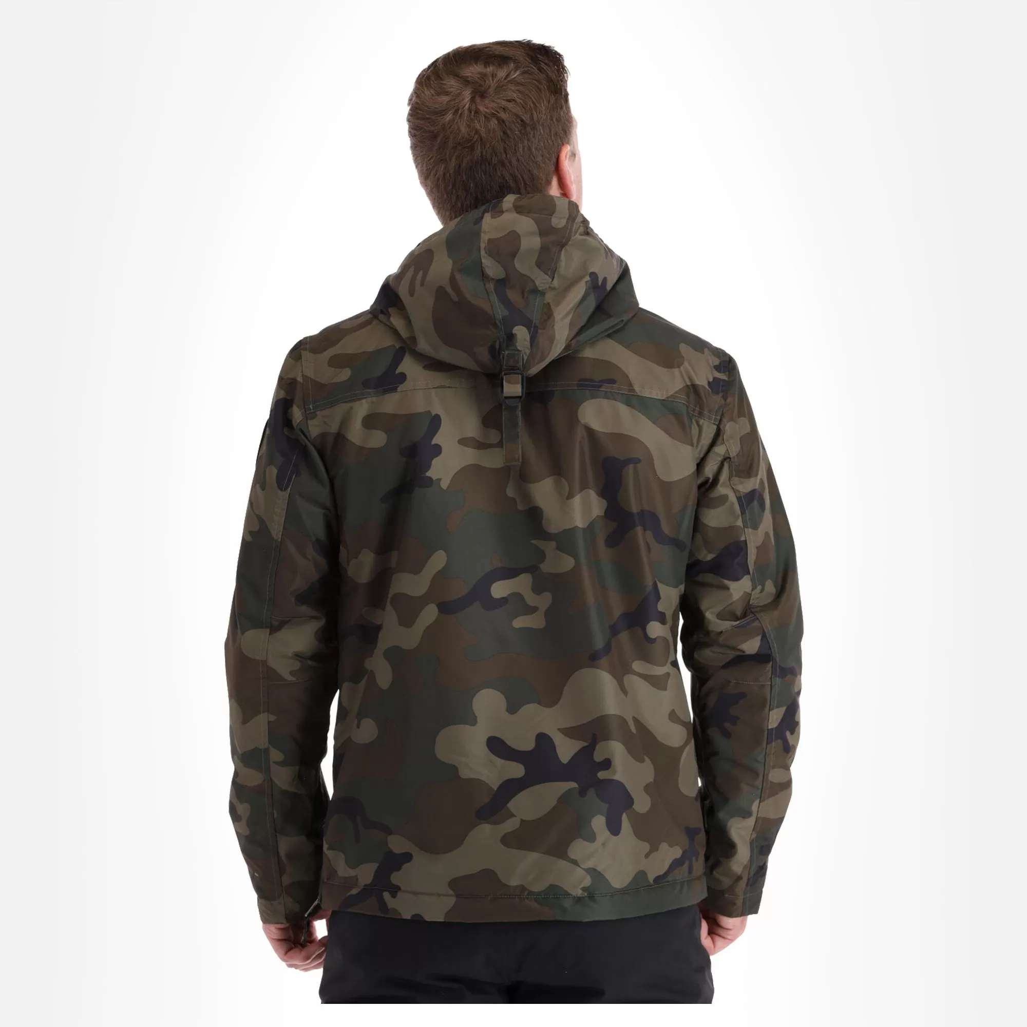 Napapijri, Rainforest Pocket Prt 2 (2022/2023) Winter Anorak Men Fantasy Camo Brown, Green 5 Napapijri, Rainforest Pocket Prt 2 (2022/2023) Winter Anorak Men Fantasy Camo Brown, Green - Image 3