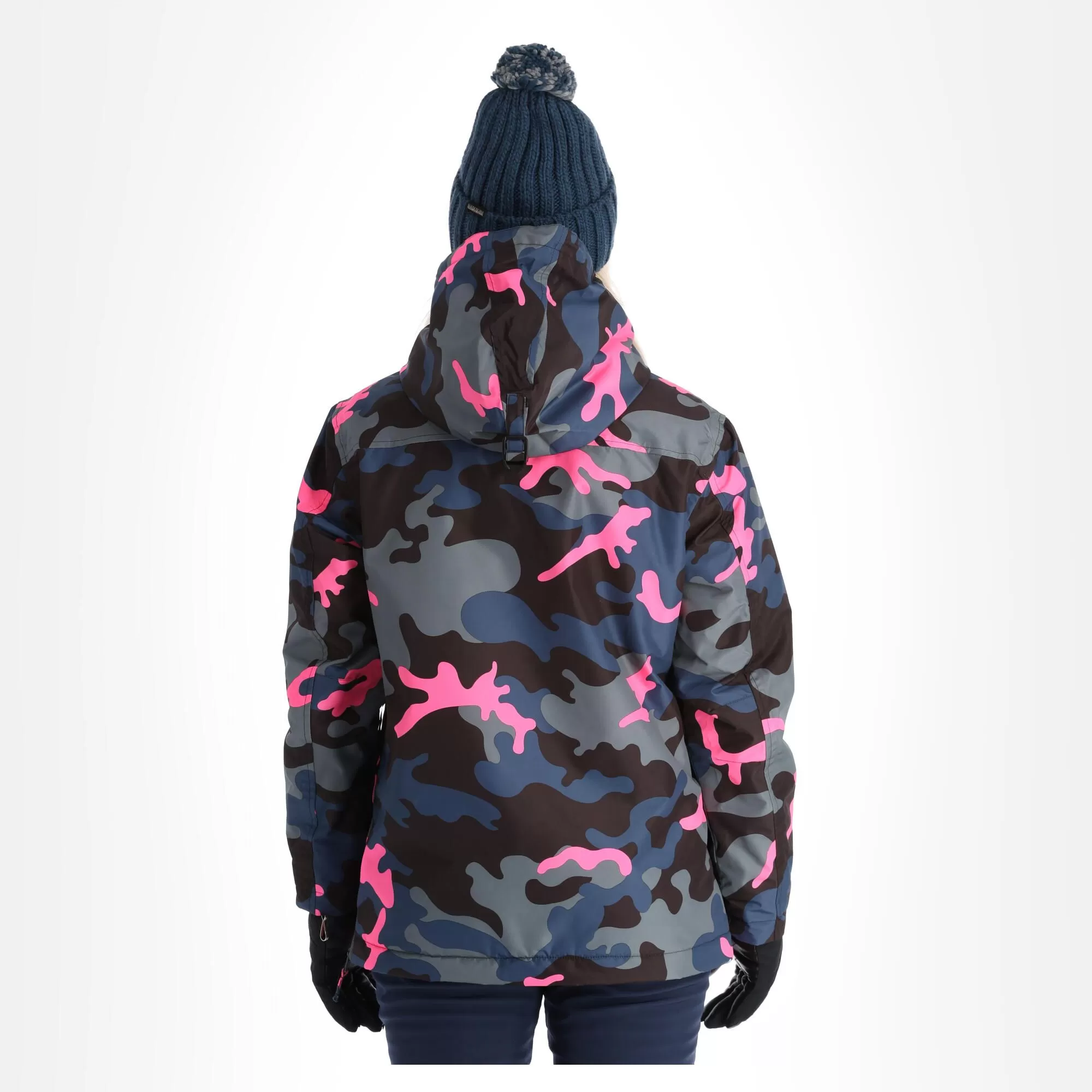 Napapijri, Rainforest W P Prt 2 (2022/2023) Winter Anorak Women Camo Multicolor 5 Napapijri, Rainforest W P Prt 2 (2022/2023) Winter Anorak Women Camo Multicolor - Image 3