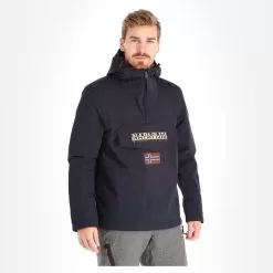 Napapijri, Rainforest Winter 2 Winter Anorak Men Marine Blue -Ski Online Store napapijri rainforest winter 2 anorak heren marine blauw AF10nap015c BI 04