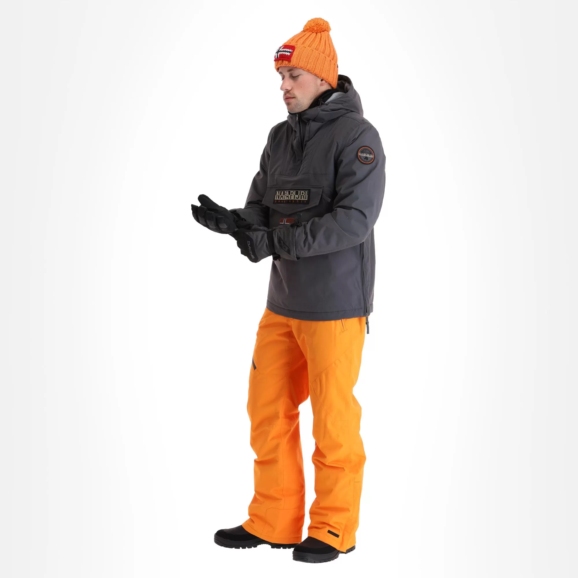 Napapijri, Rainforest Winter 3 (2022/2023) Winter Anorak Men Dark Solid Grey 3 Napapijri, Rainforest Winter 3 (2022/2023) Winter Anorak Men Dark Solid Grey