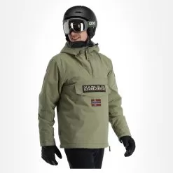 Napapijri, Rainforest Winter 3 (2022/2023) Winter Anorak Men Lichen Green -Ski Online Store napapijri rainforest winter 3 af anorak heren lichen groen 22napap111v6 BI 04